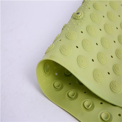 PVC Sucker Backing Bathroom Anti Slip Floor Mat with Massage dots